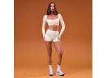 MP Damen Tempo Cropped Ruched Top - Coconut - M