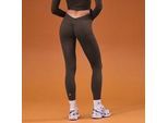 MP Damen Tempo Leggings mit abgesenktem Bund – Kakao - XXL