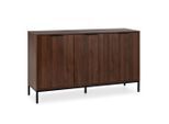 Sideboard, Walnuss, Holzwerkstoff, Rechteckig, 140x80x40 cm, Wohnzimmer, Kommoden & Sideboards, Sideboards