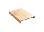 Kawola Holztablett, Braun, Holz, 27x4x40 cm, Wohnzimmer, Sofas & Couches