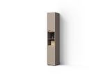 Livinity® Badschrank, Greige, Holzwerkstoff, 6 Fächer, Rechteckig, 30x180x35 cm, Badezimmer, Badezimmerschränke, Hochschränke