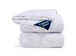 Blumtal Vierjahreszeitendecke, Weiß, Textil, Füllung: Polyester, Rechteckig, 200x200 cm, Oeko-Tex® Standard 100, Schlaftextilien, Bettdecken, 4 Jahreszeiten Bettdecken