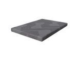 Chicasa Topper-Matratze, Grau, Textil, H2 + H3, 180x200 cm, Schlafzimmer, Matratzen Shop, Matratzenzubehör, Topper