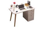 Computertisch,, Weiß, Holzwerkstoff, 100x73x50 cm, Arbeitszimmer, Schreibtische, Computertische