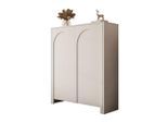Lookway Highboard, Kaschmir, Holzwerkstoff, 104x119x35 cm, Wohnzimmer, Kommoden & Sideboards, Highboards