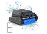 Evercross BOT Poolroboter, Schwarz, Kunststoff, 46.3x30.7x49.6 cm, Freizeit, Pools und Wasserspaß, Poolzubehör