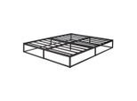 [en.casa] Metallbett, Schwarz, Metall, 140x200 cm, Schlafzimmer, Betten, Metallbetten