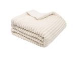 Kuscheldecke,, Weiß, Textil, 150x200 cm, Oeko-Tex® Standard 100, Wohntextilien, Decken, Kuscheldecken