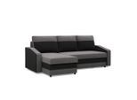Ecksofa, Mehrfarbig, Textil, 3-Sitzer, L-Form, 231x140 cm, Wohnzimmer, Sofas & Couches, Wohnlandschaften, Ecksofas
