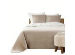 Douceur d´intérieur Bettüberwurf, Beige, Textil, 240x220 cm, Schlaftextilien, Bettwäsche, Tagesdecken