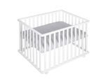 Roba Laufgitter, Weiß, Holzwerkstoff, Rechteckig, 72.5x72x98 cm, Babymöbel, Laufstall Baby