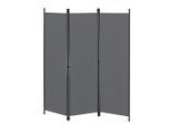 [en.casa] Sichtschutz, Dunkelgrau, Metall, 150x2 cm, Sonnenschutz & Sichtschutz, Sichtschutz Garten, Sichtschutzzäune