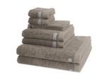 Ross Frottierset, Taupe, Textil, Rechteckig, 50x100 cm, Oeko-Tex® Standard 100, Badtextilien, Handtuch-Sets