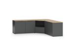 Vicco Wohnwand, Anthrazit, Holzwerkstoff, Rechteckig, 68x50x68 cm, Wohnzimmer, Wohnwände, Anbauwände