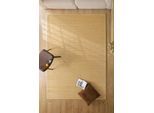 Teppich WECON HOME "Castello ONE", sand beige, B:140cm H:7mm L:200cm, Schurwolle, Teppiche, Teppich, Schurwolle, Kurzflor mit Hoch-Tief-Effekt, Wohnzimmer, Streifenmuster
