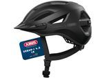 Fahrradhelm ABUS "URBAN-I 4.0 LR" Gr. XL, schwarz (schwarz (velvet schwarz)), Helme, XL/907 Kopfumfang: 60cm - 64cm