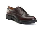 Base London Locke Leren Herenschoenen Bordo met Veters