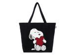 Vossen Handtasche Snoopy Magic, Schwarz, Textil, 40x60 cm, Freizeit, Koffer & Taschen