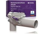 Kessel Rückstauverschluss Staufix Siphon 73051 DN 50, für Waschtisch-Siphons