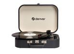 Denver VPL-130 Plattenspieler mit integriertem Lautsprecher, schwarz