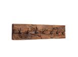Creedwood Wandgarderobe, Natur, Holz, Echtholz,Recyclingholz, Vintage, 90x20x7 cm, Garderobe, Garderobenleisten & Garderobenhaken