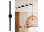Lightswing® Aufhängesystem, Schwarz, Metall, 3x2x90 cm, Arbeitszimmer, Bürozubehör