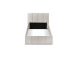 Halmon Schlafkomfort Betten Polsterbett, Beige, Holz, Höhe ca. 22 cm, 100x200 cm, Schlafzimmer, Betten, Polsterbetten