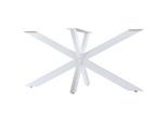 CLP Tischbein, Weiß, Metall, 150x71x78 cm, Esszimmer, Tische, Esstische, Tischsysteme