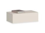 CARO-Möbel Hängender, Kaschmir, Holzwerkstoff, Mode, 42x14x30 cm, Schlafzimmer, Nachttische