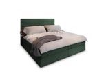 Masseno Boxbett, Grün, Holz, 160x200 cm, Schlafzimmer, Betten, Boxspringbetten