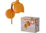 OSRAM Wandleuchte "Decor Corolle", orange, H: 24,5cm, 1 Stk., Leuchten, Fassung G9, Stahl und Glas, Wandleuchte