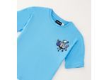 T-Shirt SARABANDA "BABY BOY SUMMER T-SHIRT", Jungen, Gr. 12M, blau, 100% Baumwolle, Shirts T-Shirt