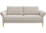 3-Sitzer HOME AFFAIRE "Sarsina, stilvoller Komfort für dein Wohnzimmer inkl. Multikopfstütze", beige (nature), B:208cm H:85cm T:90cm, 100% Polyester, Sofas, 3-Sitzer, Punktelastischer Tonnentaschenfederkern & edles Design