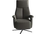 TV-Sessel SIT & MORE "TV Lazy", anthrazit, B:75cm H:115cm T:85cm, Sessel, TV-Sessel, mit Herz-Waage-Positon und 3 Motoren