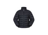 Mountain Warehouse Gewatteerd kinder/kinderjack Vista waterafstotend (Jet Zwart)