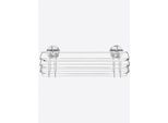 Badaccessoire-Set HEINE HOME, silber (silberfarben), Edelstahl, Badaccessoires-Sets, Badaccessoire-Set
