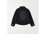Outdoorjacke IDO "BABY GIRL JACKET", Mädchen, Gr. 12M, schwarz, 88% Baumwolle, 10% Polyester, 2% Elasthan, Jacken Outdoorjacke