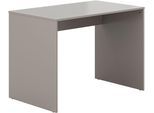 Schreibtisch YUNY BY PAIDI "BROTHER STU", grau (taupe, taupe, taupe), B:100cm H:71,6cm T:60cm, Tische, Schreibtisch, kratzfest und leicht zu reinigen, geprüfte Qualität