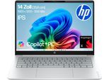 HP Notebook "OmniBook 3 14-hz0351ngx", glacier silber, 16 GB RAM 512 GB SSD, X, Windows 11 Home, Notebooks, Notebook