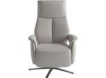 TV-Sessel SIT & MORE "TV Lazy", light grau, B:75cm H:115cm T:85cm, Sessel, TV-Sessel, mit Herz-Waage-Positon und 3 Motoren