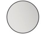 Mid.you Wandspiegel, Schwarz, Metall, Glas, Holzwerkstoff, rund, 100x100x1.5 cm, Spiegel, Wandspiegel