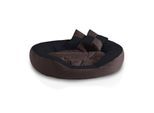 BedDog 4in1 Hundebett SABA großes Hundekörbchen abwischbar Hundekissen