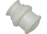 Gardinenstangenhalter GARDINIA "Träger für Vitragestangen Ø 12 mm" Gr. 1, weiß, L:3cm Ø:1,2cm, Gardinenstangenhalterungen, Gardinenstangenhalter, Serie Vitragestange Nevada Ø 12 mm