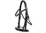 Hans Melzer Horse Equipment Hans Melzer Kandare Hamburg schwarz/silber WB EXTRA (KB-Kaltblut)