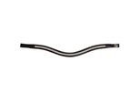 Hans Melzer Horse Equipment Hans Melzer Stirnriemen Paris schwarz/silber Pony