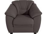 Sessel SIT & MORE "Savona, B: 103 cm", braun (mokka), B:103cm H:90cm T:90cm, PRIMABELLE-Microfaser (100% Polyester);SOFTLUX-Kunstleder;NaturLEDER (echtes Rindsleder), Korpus in passendem Kunstleder SOFTLUX;SOFTLUX/Struktur (Korpus in Kunstleder, Sitz und Rücken in Strukturstoff aus 75% Polyester und 25% Viskose), Sessel, Sessel, mit Federkern