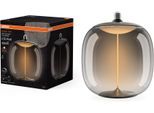 OSRAM LED-Filament "Vintage 1906 Big Oval", grau (smoke), L:30cm Ø:25cm, Leuchtmittel, LED-Filament