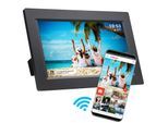 Denver PFF-1015 Digitaler WLAN-Bilderrahmen, 10.1" Touchscreen, weiß
