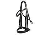 Hans Melzer Horse Equipment Hans Melzer Kandare Wiesbaden schwarz/silber WB (Warmblut)
