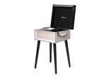 Denver VPR-250 Plattenspieler–FM-Radio, Bluetooth, USB-Recording, grau